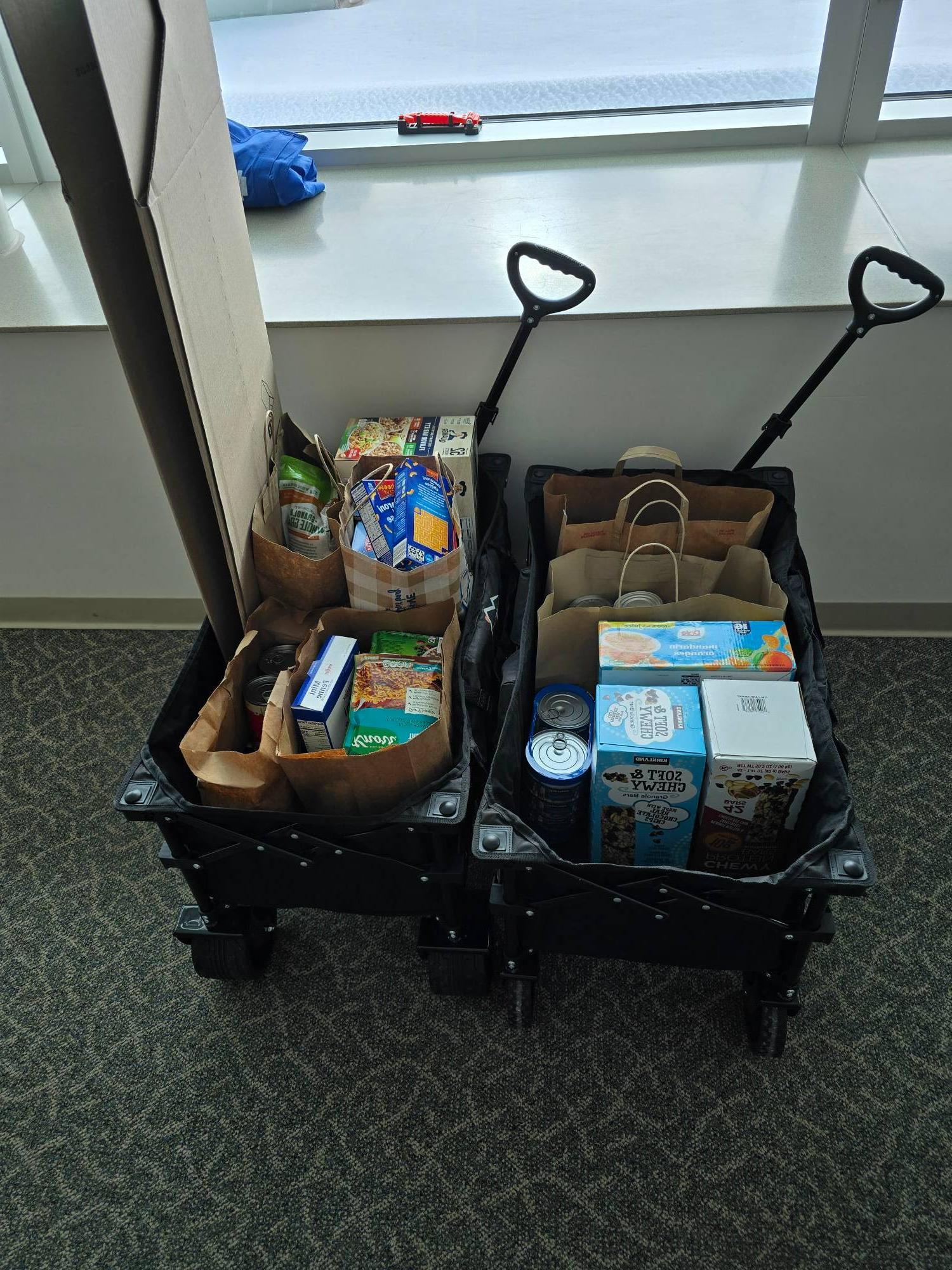 replenish food wagons ready to go